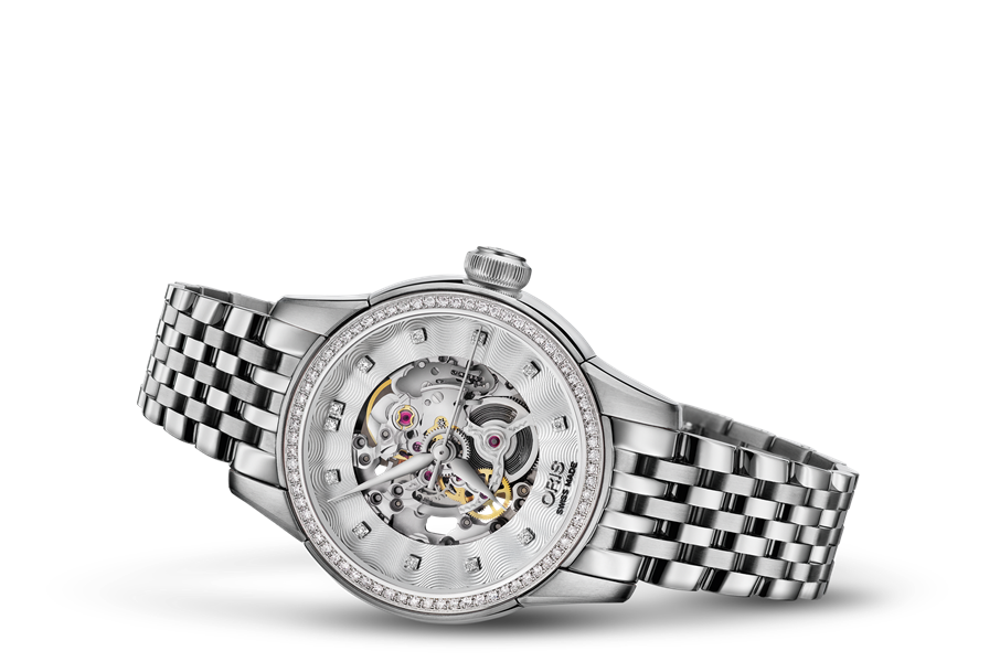 Artelier Skeleton Diamonds 01 560 7687 4919 07 8 14 77 Oris